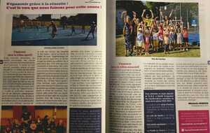 Un bel article dans le Bulletin Municipal